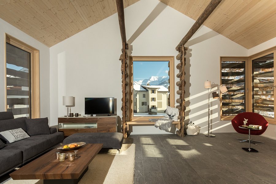 Ferienhaus Bergloft Privà | Degen | Val Lumnezia